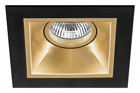 Встраиваемый светильник Lightstar Domino черный арт. D51703