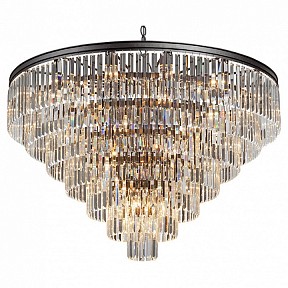 Подвесная люстра Vitaluce V5225 черный арт. V5225-1/14+35+1
