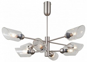 Люстра на штанге Moderli Avery серый арт. V10809-8P