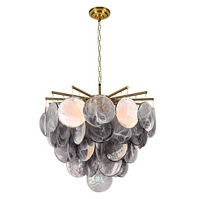 Подвесная люстра Loft it Lolly бронза арт. 10492/600 Smoke