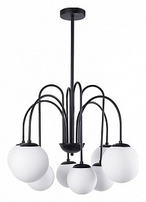 Люстра на штанге Arte Lamp Mebsuta черный арт. A1675LM-8BK