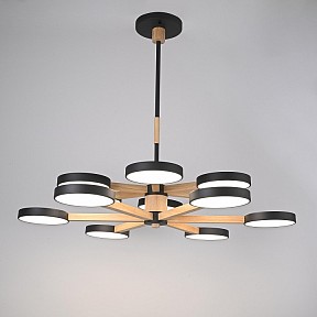 Люстра на штанге Imperiumloft TURNA Black черный арт. TURNA-DBL01