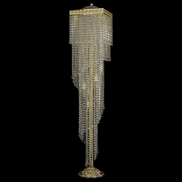 Торшер Bohemia Ivele Crystal 8311 золото арт. 83112T6/30IV-152 G