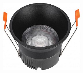 Встраиваемый светильник iLedex Technical Mars черный арт. 212-12W-D95-3000K-24DG-BK