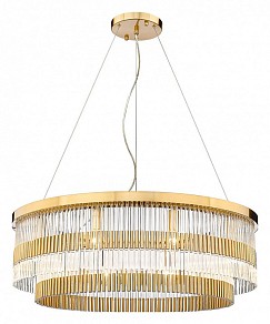 Подвесная люстра Divinare Brillante латунь арт. 6813/17 LM-10