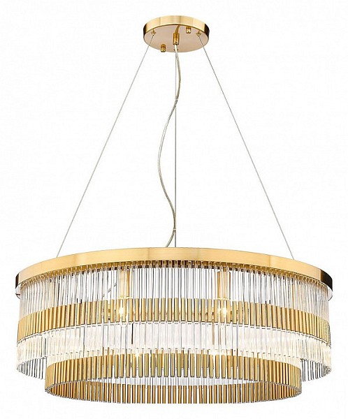 Подвесная люстра Divinare Brillante латунь арт. 6813/17 LM-10
