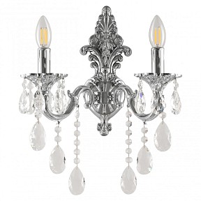 Бра Bohemia Ivele Crystal AL7801 никель арт. AL7801B14/2/175 B Ni