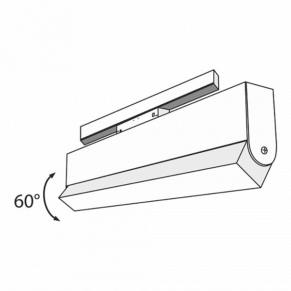 Накладной светильник Maytoni Track lamps черный арт. TR013-2-20W4K-B