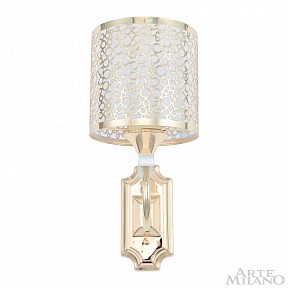 Бра Arte Milano Florentia-9787 белый арт. 309787/1W Wh/Gd