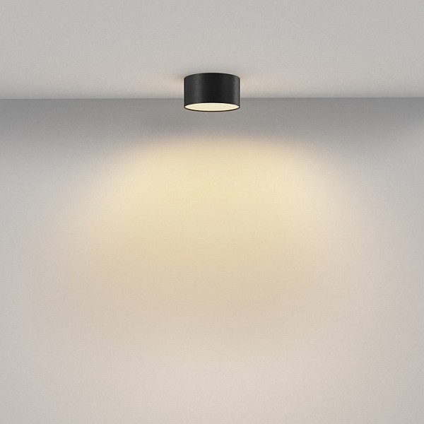 Накладной светильник Maytoni Zon черный арт. C032CL-12W2.7K-RD-B