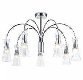 Люстра на штанге Ambrella Light LH хром арт. LH55653