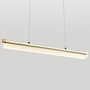 Подвесной светильник Lussole Bradford коричневый арт. LSP-0925