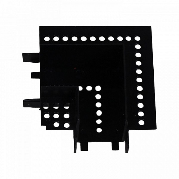 Соединитель для треков Reluce  черный арт. RL 06202 corner connector BK