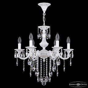 Подвесная люстра Bohemia Ivele Crystal AL7801 металл арт. AL78101/6/175 B WMN