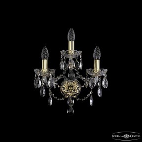 Бра Bohemia Ivele Crystal 1415 золото арт. 1415B/2+1/141 G