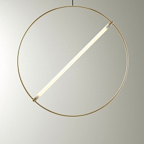 Подвесной светильник Imperiumloft Resist Led B золото арт. RESIST-LED-B01