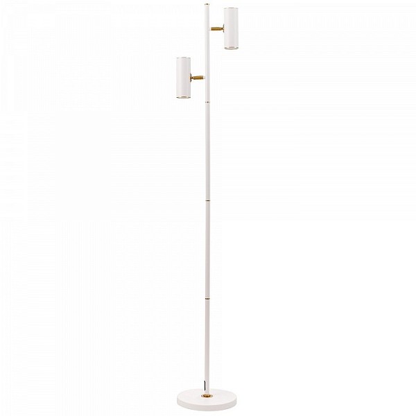 Торшер LUMINA DECO MIRRA белый арт. LDF 7731-2 WT+MD