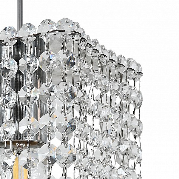 Подвесная люстра Escada EXQUISITE хром арт. 2107/1S Chrome