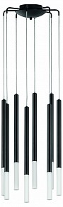 Подвесная люстра Lightstar Tubo черный арт. L8T747137