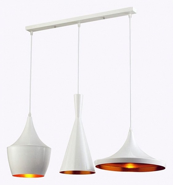 Подвесной светильник LUMINA DECO Foggi белый арт. LDP 7712-3 PR WT