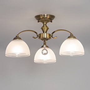 Люстра на штанге Citilux Франческа коричневый арт. CL417133