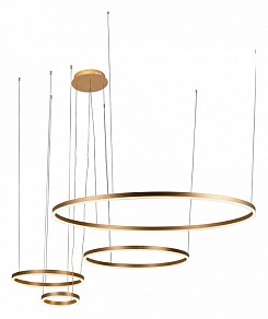Подвесной светильник Loft it Ring золото арт. 10017/4L