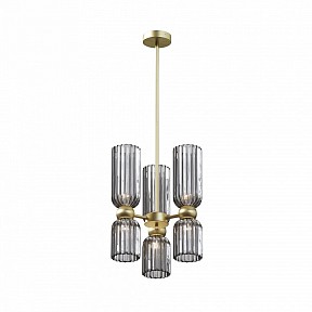 Люстра на штанге Maytoni Antic желтый арт. MOD302PL-06GR