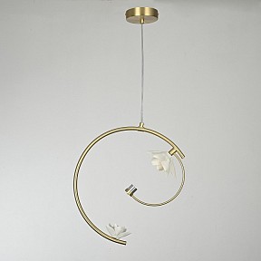 Подвесной светильник Imperiumloft MAGNOLIA латунь арт. MAGNOLIA01