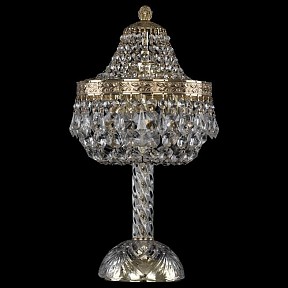 Настольная лампа декоративная Bohemia Ivele Crystal 1901 золото арт. 19011L4/H/20IV G