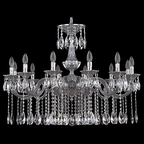 Подвесная люстра Bohemia Ivele Crystal AL7801 металл арт. AL78101/12/300 A CG
