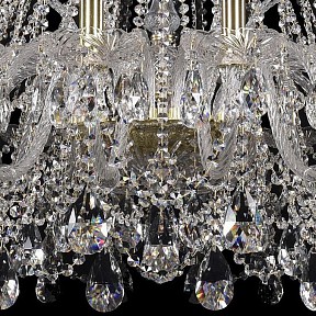 Подвесная люстра Bohemia Ivele Crystal 1411 золото арт. 1411/20/400/XL-120/G