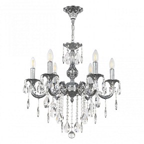 Подвесная люстра Bohemia Ivele Crystal AL7901 никель арт. AL79101/6/175 B Ni