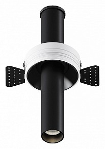 Встраиваемый светильник Maytoni Focus T черный арт. C140TRS-L200-7W3K-B