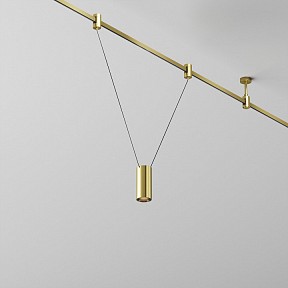 Подвесной светильник Maytoni Technical Focus Led латунь арт. TR157-1-12W3K-BS