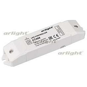 Контроллер Arlight  белый арт. CT408 (12-24V, 96-192W)