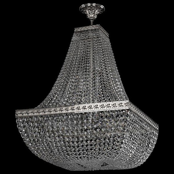 Светильник на штанге Bohemia Ivele Crystal 1911 металл арт. 19112/H2/60IV Ni