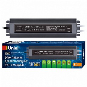 Блок питания Uniel Uet металл арт. UL-00007579