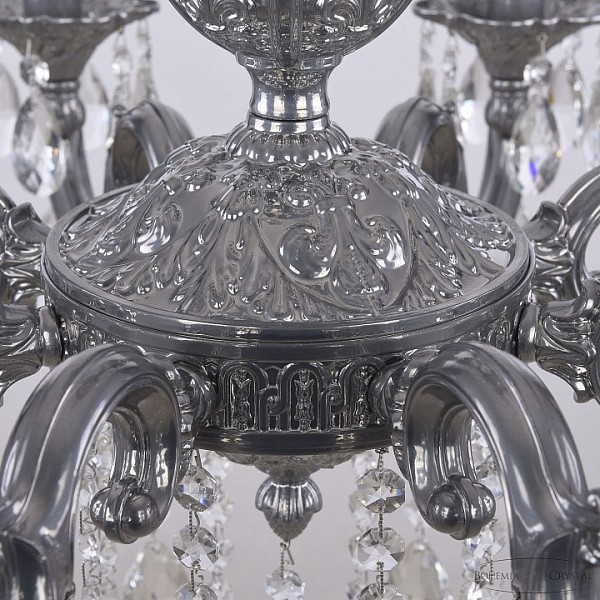 Подвесная люстра Bohemia Ivele Crystal AL7801 металл арт. AL78101/8/210 B CG