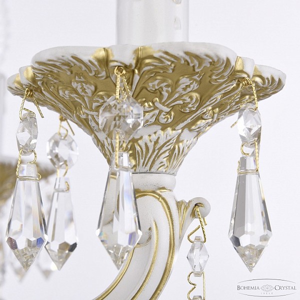 Подвесная люстра Bohemia Ivele Crystal AL7801 золото арт. AL78101/6/175 B WMG Drops