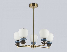 Люстра на штанге Ambrella Light LH бронза арт. LH53164