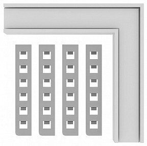 Соединитель для треков ST-Luce SKYLINE 48 белый арт. ST1007.549.12