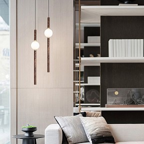Подвесной светильник Imperiumloft CORNELL дерево арт. cornell01