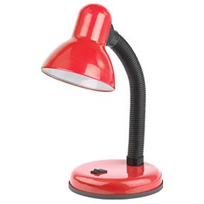 Настольная лампа офисная Эра N-120 яркие арт. N-120-E27-40W-R
