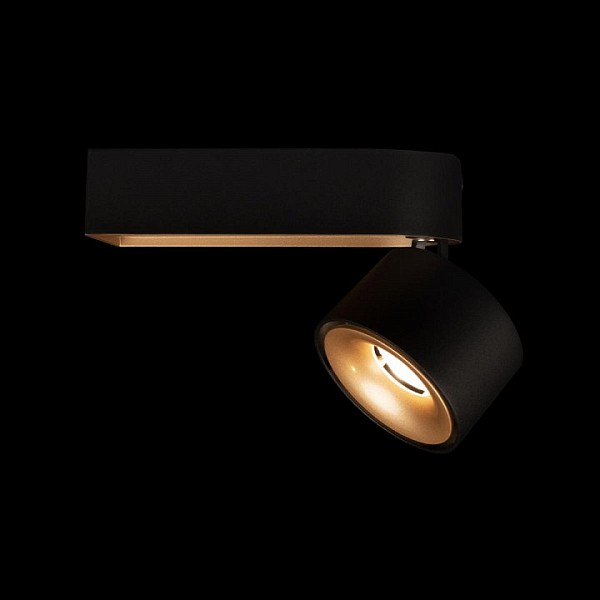 Накладной светильник Loft it Knof черный арт. 10324/A Gold Black