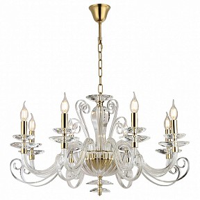 Подвесная люстра Newport ANNABELLE золото арт. 8578/C gold polished