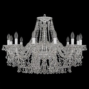 Подвесная люстра Bohemia Ivele Crystal AL1609 металл арт. AL16309/12/300 WMN