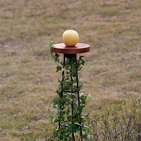 Наземный светильник Odeon Light LIANA черный арт. 7108/15GL