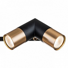 Люстра на штанге Indigo Doppio черный арт. 11036/6R Black