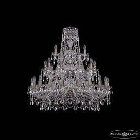 Подвесная люстра Bohemia Ivele Crystal 1411 золото арт. 1411/20+10+5/360/3d Pa