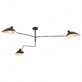 Люстра на штанге ST-Luce Spruzzo черный арт. SL305.402.03